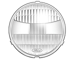 1932 Headlight Lens B-13060-S