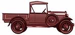 1930-31 Roadster Pick-Up Interior Trim Screw Set #1008