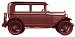 1928-29 Sedan Interior Trim Screw Set #1003