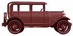 1930-31 Fordor Interior Trim Screw Set #1023