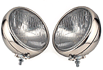 1930-31 Headlamp Set 12 volt Quartz A-13000-SS6SB