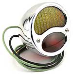 1928-29 chrome Duo lamp tail light (left side) A-13405-CL
