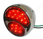 LED 6V Stainless Rear Light A-13405-SR6
