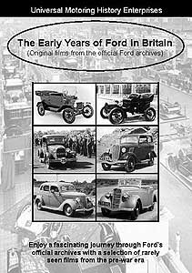 The Early Years of Ford in Britain DVD