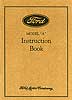 Model A Instruction Book 1929  -  Code: LA329