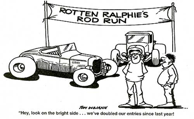 Rotten Ralph - Hotrod Cartoon