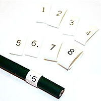 1932-53 Plug Lead Number Set 18-12259-N