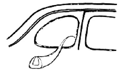 1932-41 Quarter Window Seal B-7029904-A