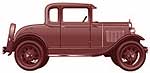 1930-31 Coupe Interior Trim Screw Set #1002