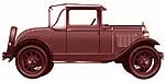 1930-31 Sport Coupe Interior Trim Screw Set #1012