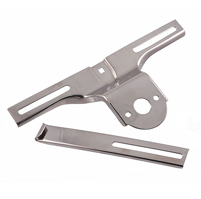 1933-36 S/S Rear License Bracket 40-13406-SS