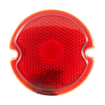 MudsCPR 1932 Ford Duolamp Tail Light Assemblies – 6 Volt – Left & Right – Stainless Steel W/ Red Glass Lens