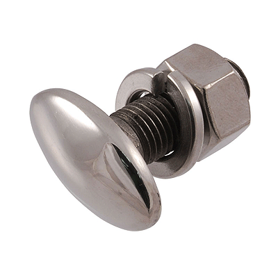 1933-40 Oval Shaped Bumper Bolt 48-17758-SS