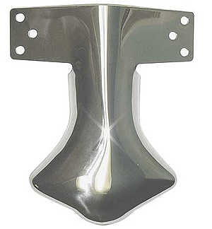 1928-53 Plain Exhaust Deflector 51A-18259-C