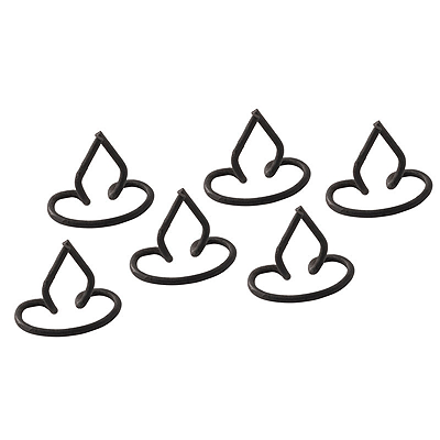 1936 Grille Centre Trim Clip Set 68-20001