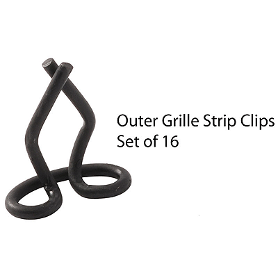 1936 Grille Outer Trim Clip Set 68-20002