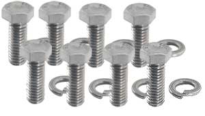 1937-48 Stainless Pump Mount Kit 78-8501-BOLTS