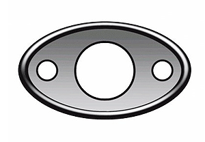 1938-39 Door Handle Pad Set 81A-7022428