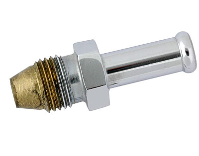 Stromberg Chrome Super Seat Hose Fitting - 9080K-C