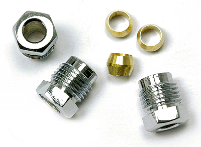 Stromberg Ford Nut set with Ferrules 9081K-CHR