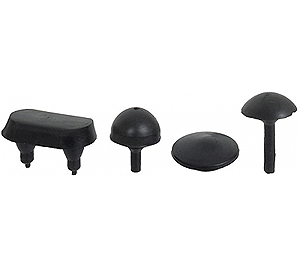 1939-40 Hood Bumper Set 91A-16761-S