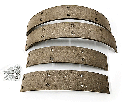 1939-48 Brake Lining Set 91A-2007