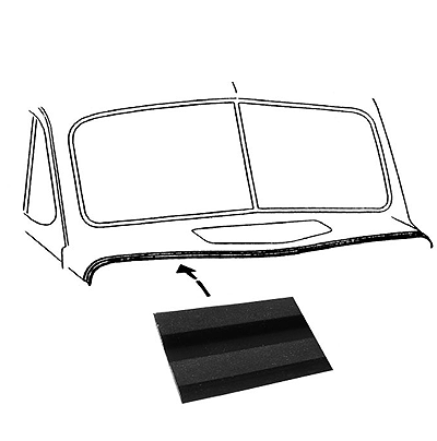 1939-40 Mercury Cowl Lacing Kit 99A-16740