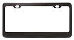 Matt Black License Plate Frame A-13146-MBS