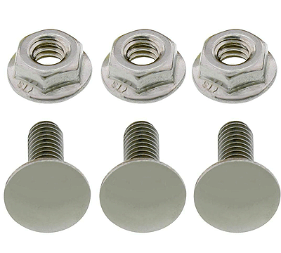 1929-31 S/S Tail Light Bracket Bolts A-13471-MBSS