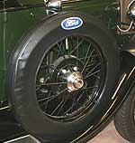 1928-29 Spare Tyre Cover 21