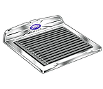 1928-48 Deluxe Step Plate Set A-16400-D
