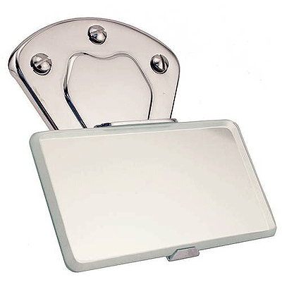 1930-31 Chrome Closed Car Interior Mirror A-17681-BCC