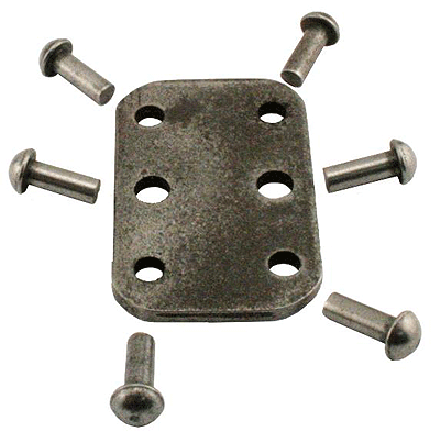 1928-29 Rear Bumper Plate Kit A-17814-AP