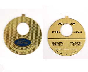 1909-31 Ford Moto Meter Face Plate A-18354-F