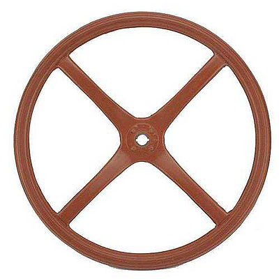 1928-29 Red Keyed Steering Wheel A-3600-BKR