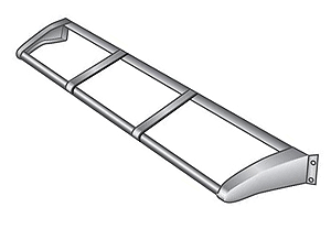 1928-29 Pickup Steel Sun Visor A-817-A