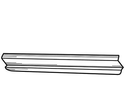 1928-31 Pickup Bed Sub-Rail Set A-951-AB