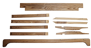 1928-29 Roadster Pickup Wood Kit AWD-1275