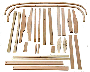 1928-29 Body Wood Kit AWD-1276