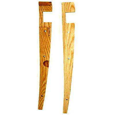 1928-29 Door Latch Plate Wood Kit AWD-1282-6