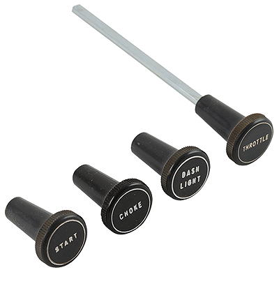 1932 Dash Knob Set B-9270