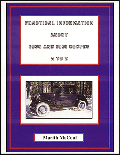 The Model A Coupe Book  -  Code: BA-9