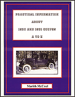 The Model A Coupe Book  -  Code: BA-9