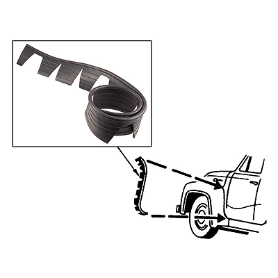 1953-56 Cowl Seal BAAA-16126