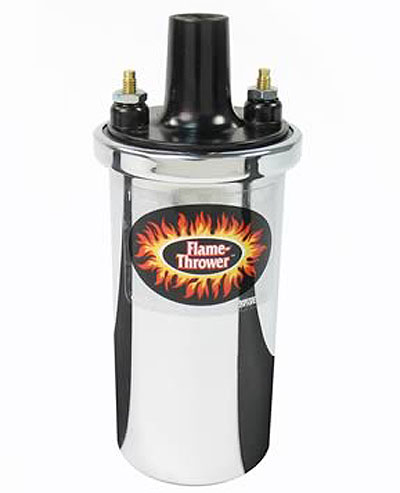 1928-55 Chrome Epoxy Filled Flame Thrower 1.5 Ohm Coil E62A-40101