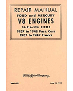 1937-48 Ford & Mercury V8 Engines  -  Code: LV10