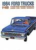 1964 Ford F100 pickup Sales Brochure - Book LV264