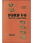 1932-37 V8 Ford Service Bulletins complete LVB