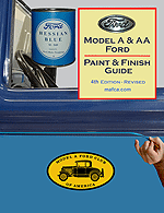 Model A Paint and Finish Guide - 4th Edition BA-19