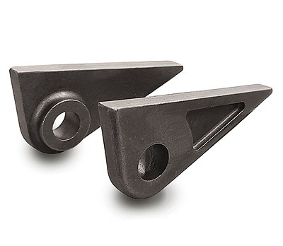 1932-34 Hairpin or Wishbone Frame Mounting Tab Set HR-3405-TB